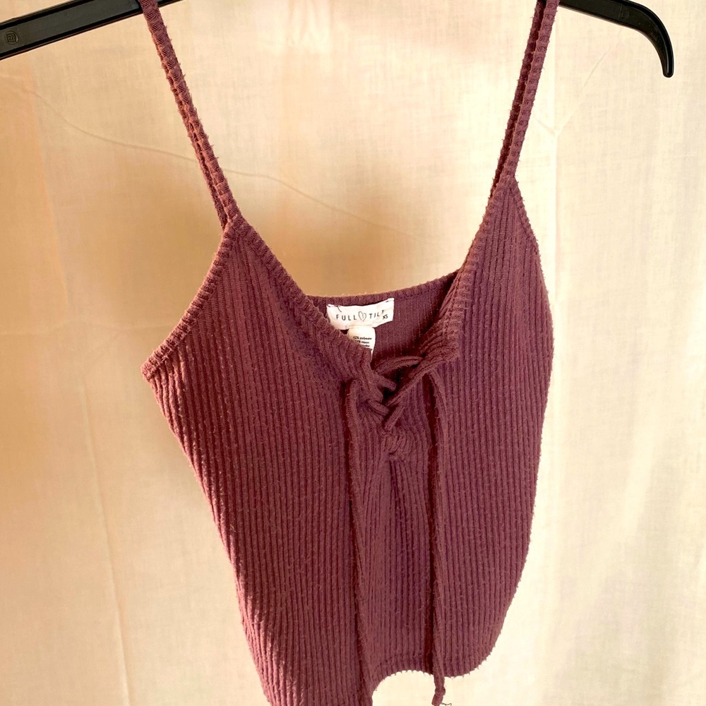 Mauve Crop Top